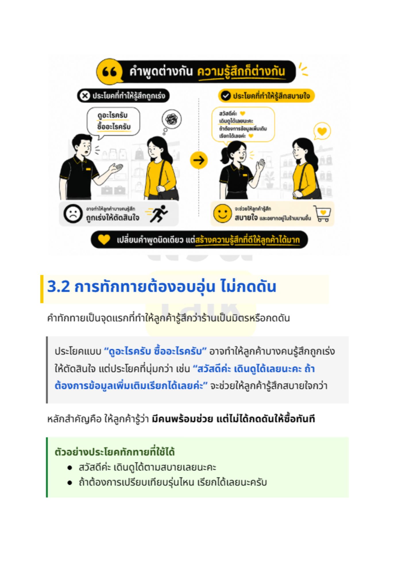 Hospitality in Retail - 3