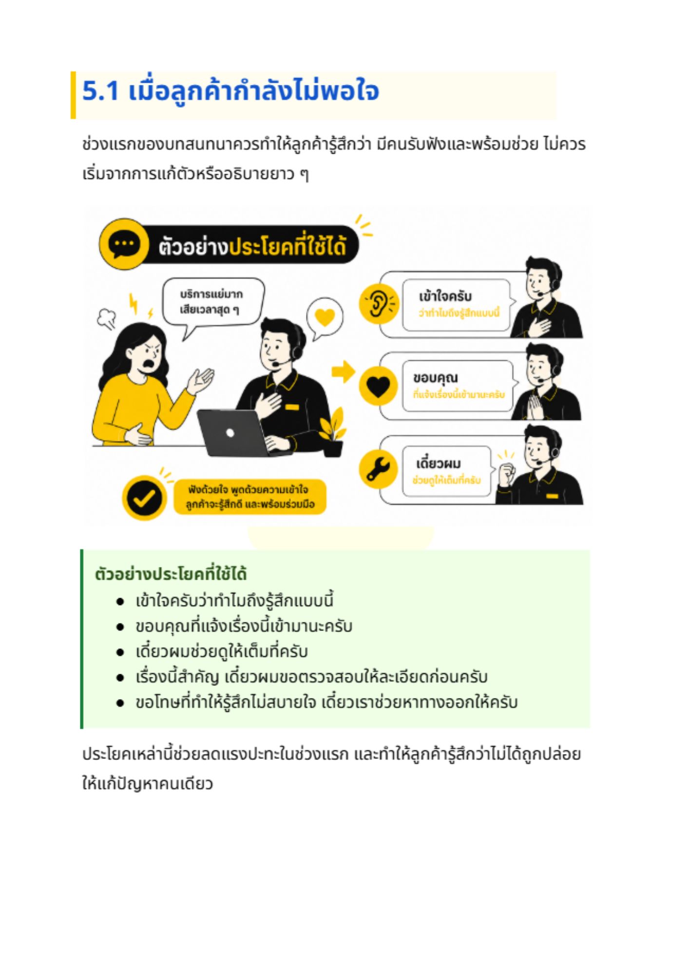 ทักษะการเจรจาลดความอารมณ์ร้อน - 3